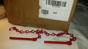 (100 PCS ) RETAINING PINS WITH CHAIN SK1576