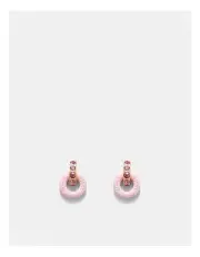 [Mimco] Circulate Stud Earrings in Pink Sorbet