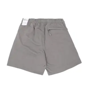 【NIKE 耐吉】短褲 Lab Solo Swoosh Shorts 男款 灰 拉鍊口袋 抽繩 棉褲(DX0818-029)