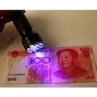 UV Ultra Violet 21 LED Flashlight Mini Blacklight Aluminum Torch Light Lamp _SE