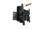 23-37" Inch LED LCD Plasma TV Tilt Swivel Pivot Wall Mount Bracket Black