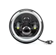 7” LED Headlight Round for Yamaha V-Star Road Star Harley Davison Jeep Wrangler