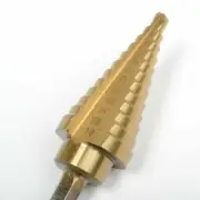 NEW 12 SIZES 3/16" to 7/8" TITANIUM STEP DRILL BIT Drilling High Speed Precision