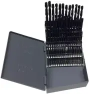 #1-#60 60 Piece HSS Screw Machine Drill Bit Set