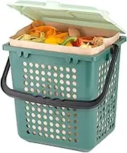 BIOMAT AirBox® Compost Bin with 7 L ® Compostable Paper Bags (Pack of 80)