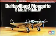 Tamiya 1:72 Scale De Havilland Mosquito B Mk.IV/PR Mk.IV Aircraft Model Kit