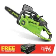 GREENWORKS 60V 18Inch Chainsaw Skin 2010007AU