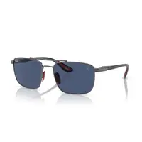 在飛比找momo購物網優惠-【RayBan 雷朋】法拉利聯名款 雙槓太陽眼鏡(RB371