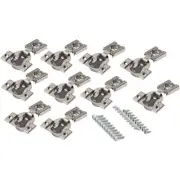 Richelieu 10-Pack 1/2-in Plated Self-Closing Soft Close Concealed Cabinet Hinge