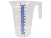 Plastic Measuring Jug 2LTR Capacity with Printed Scale - AUTOKING