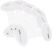 CANIGHT Name Holder Id Plate Set Sturdy Name Tags for Hospital Workers and Students