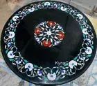 Natural Gemstone Inlay Work Dining Table Top Marble Meeting Table for Office