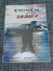 EMINEM - SLIM SHADY PROMO - SIGNED AUTOGRAPHED PROMO POSTER - LAMINATED
