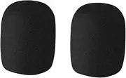 ERINGOGO 2Pcs Thick Microphone Windscreen Covers Sponge Mic Protector for Standard Handheld Microphones for Ktv Conferences Interviews and Stage Performances