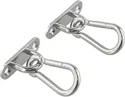 Multi Purpose Metal Hook Anchor Hanger for Yoga Swing Suspension Strap, Gymnastic Rings & More