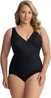 [Miraclesuit] Network Madero Underwired One Piece Shaping Swimsuit, Size