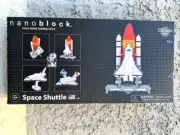 NANOBLOCK SPACE SHUTTLE DELUXE EDITION***OVER 1600 PIECES***BRAND NEW/SEALED***