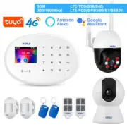 Alarm Kit WIFI GSM Burglar Security Home Alarm System Tuya Smart Control Panel