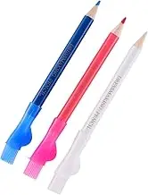 ERINGOGO 3pcs Fabric Marker Pens Comfortable to Hold Tailor Accessory for Sewing DIY Projects Easy to Use Chalk Markers with Line Color Durable Material