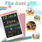 Gift 12" LCD Writing Tablet Electronic Drawing Notepad Board Kids