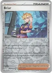 Pokemon - Briar 132/142 - Stellar Crown Reverse Foil – Single Card