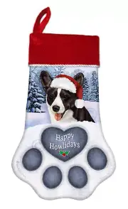 Corgi Welsh Cardigan Holiday Christmas Stocking