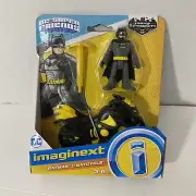 Batman & Batcycle Imaginext Fisher DC Super Friends
