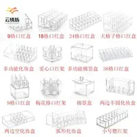 在飛比找樂天市場購物網優惠-化品桌面收盒透明口收盒克力口收架唇膏收整理盒