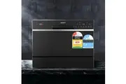 Devanti 6 Place Settings Benchtop Dishwasher Black