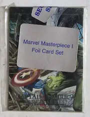 Marvel Masterpiece Foil Card Set 1992 Marvel Comics Skybox Factory Sealed