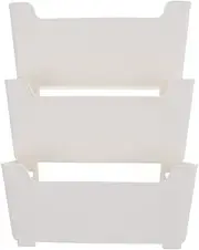TEHAUX Hanging File Holder Wall Folder Organizer Wall Paper Holder Mail Organizer Office Storage