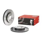 Brembo Prime Vented Brake Rotor - Single - 09.A968.11