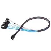 Silverstone SST-CPS05 50cm 12Gb MiniSAS HD SFF-8643 to SATA 7pin+SIDEBAND cable