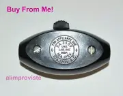 VINTAGE CIRCLE F Bakelite INLINE ROCKER Toggle ON/OFF SWITCH TEC233 NEW