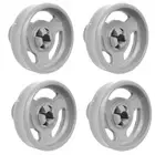 4pcs/set Lower Basket Wheels For Kenwood Matsui Baumatic Dishwasher 0120200965