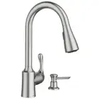 Moen 181630SRS LODI Pull-Down Kitchen Faucet w/ SOAP - Spot Resist Stainless