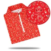 New Bogey Bros Golf Bad Santa 2.0 1/4 Zip S