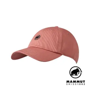 【Mammut 長毛象】Baseball Cap Mammut 經典棒球帽 磚紅PRT1 #1191-00051