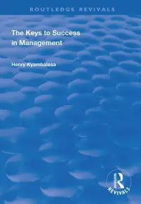 在飛比找博客來優惠-The Keys to Success in Managem