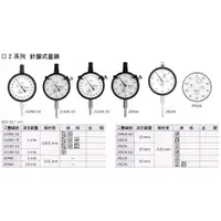 在飛比找蝦皮購物優惠-日本三豐Mitutoyo 2系列 針盤式量錶 針盤式量表 百