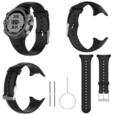 Silicone Watch Strap Band For Garmin Swim Sports with Tools Smart Watch Belt