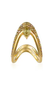 [KHEPRI] 18K and 22K Yellow Gold Vanki Diamond Ring