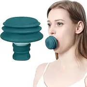 Facial Yoga Face Trainer & Jaw Exerciser, Silicone Facial Muscle Trainer, Portable V Shape Face Lifting Slimming Tool, Lip Muscle Trainer, Jaw Exerciser Double Chin Reducer, Skin Tighten Firm