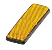 Optronics Regtangular Reflectors Amber RE-15AK