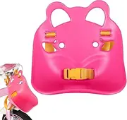 Kids Doll Seat Attachment | Silicone Doll Seat Cycle Cute Doll Chair,Decorative Cycle Attachment Fun Doll Carrier with Strap for Kids & Scooter