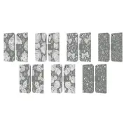 HEAD CASE DESIGNS SILVER HOLIDAY LEATHER BOOK CASE FOR APPLE iPOD TOUCH MP3