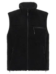 [Gramicci] Gramicci-Reversible Sherpa Gilet Nero-Uomo S
