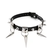 [Junya Watanabe] Leather x Studs Chocker