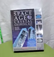 SPACE AGE 4 Crystals Growing Kit NWT Aquamarine educational Kristal 2009 calcite