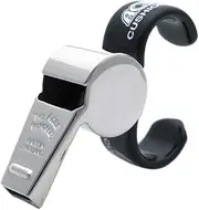 Acme Thunderer 58.5 Brass Finger Whistle (UK Size: One Size) (Black/Silver)
